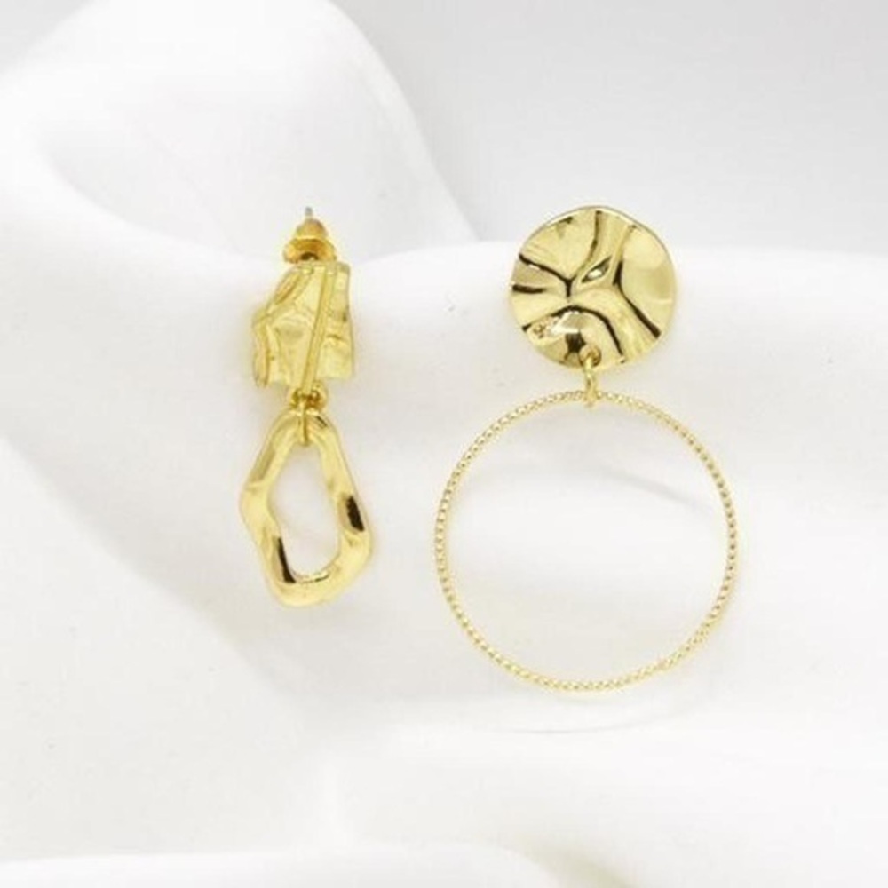 Mismatched Abstract Earrings
